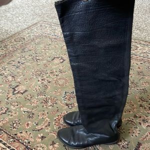 Trippen tall black boot  size 6